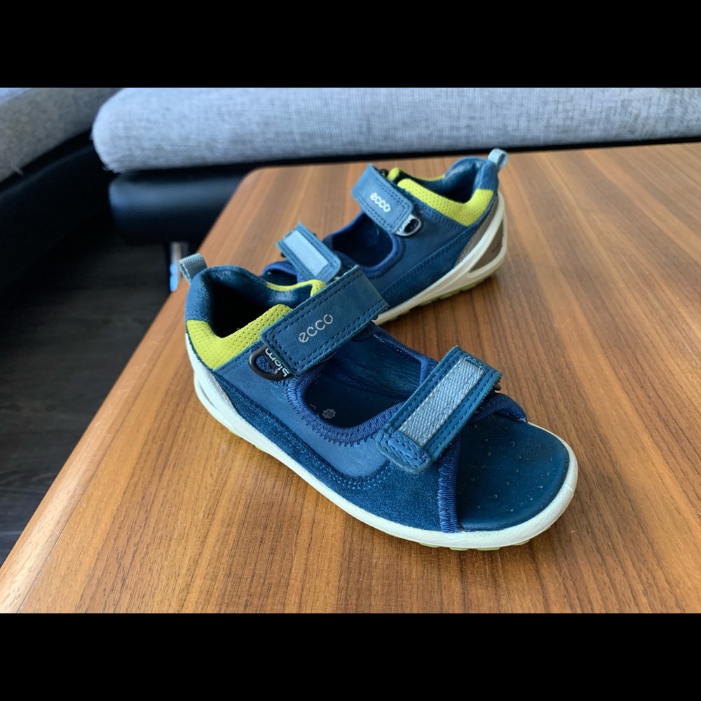 Ecco toddler boy leather sandals